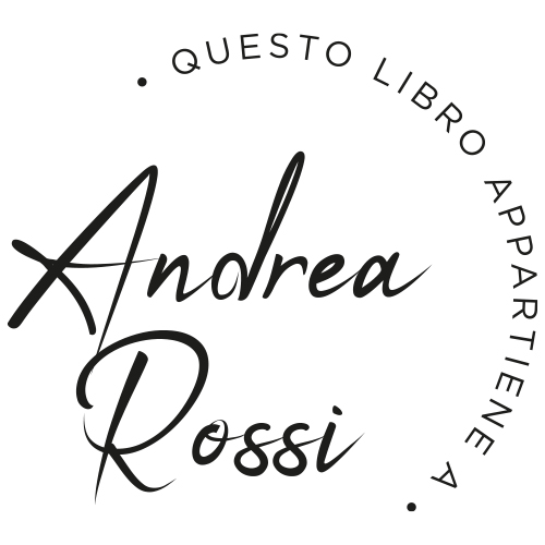 Timbri personalizzati Ex Libris • Jessica Penati - Siti web e grafica  pubblicitaria a Bergamo